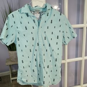 Denim & Flower Hawaiin shirt M